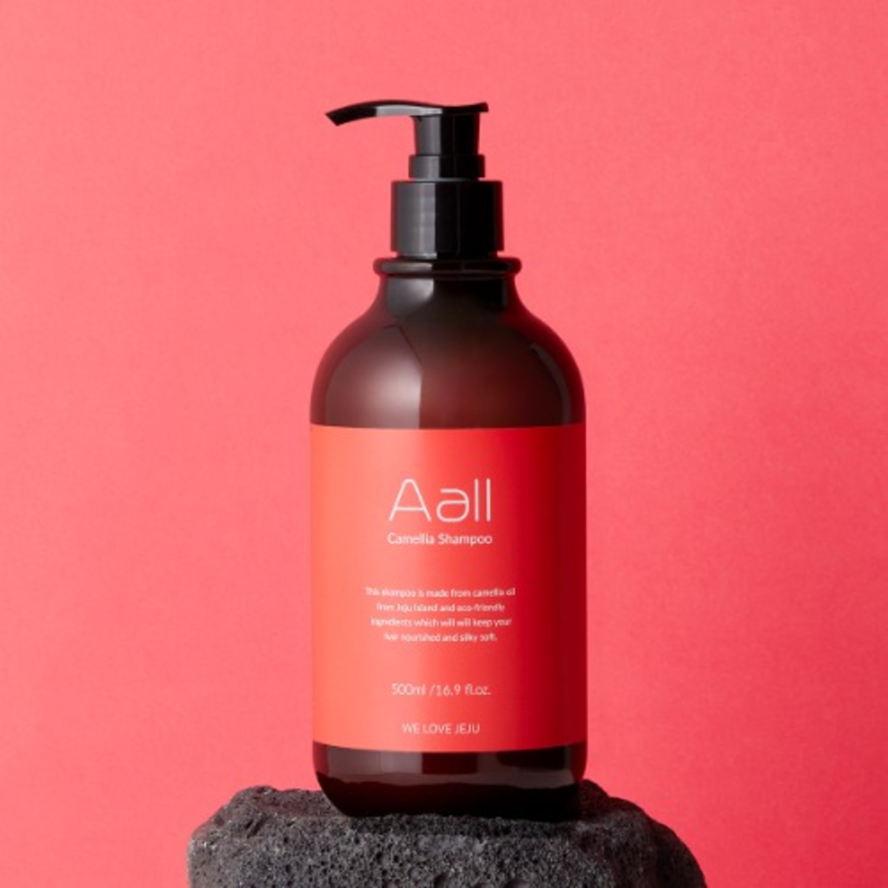 에이올 제주 동백 천연 샴푸 500ml (Aall Camellia Shampoo)